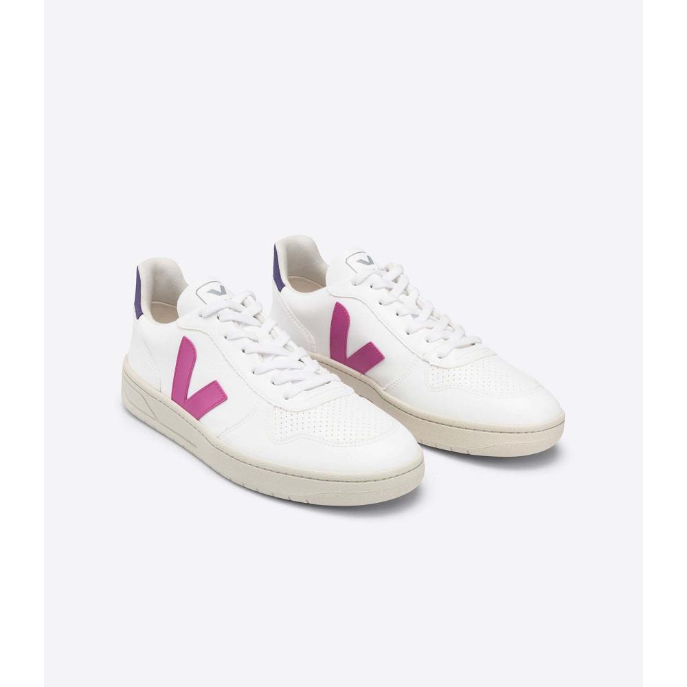 Veja V-10 CWL Tenisky Damske White/Purple | SK 655ILH